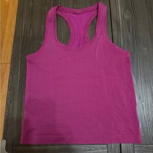 lululemon athletica Magenta Tank Top